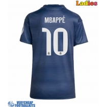 Real Madrid Kylian Mbappe #10 Replica Away Shirt Ladies 2025-26 Short Sleeve